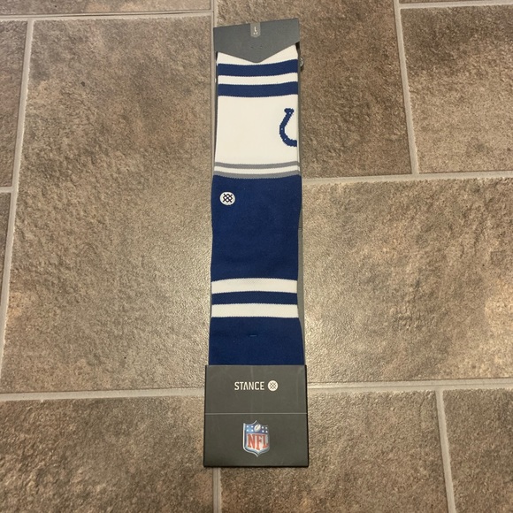 STANCE NFL Indianapolis Colts Logo Socks Large